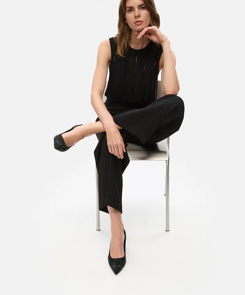 ابيكول Rhinestone Heels